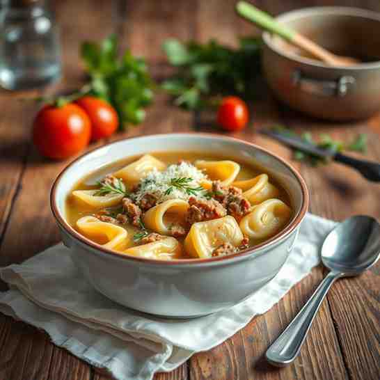 Cappelletti en Brodo - Homemade Pasta & Broth